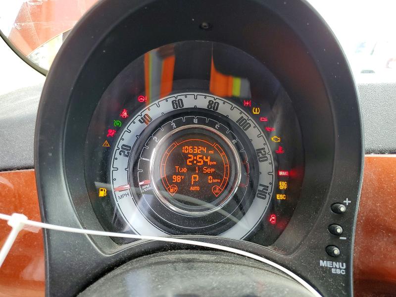 Photo 9 from auction – 2012 FIAT 500 with VIN 3C3CFFAR2CT291401