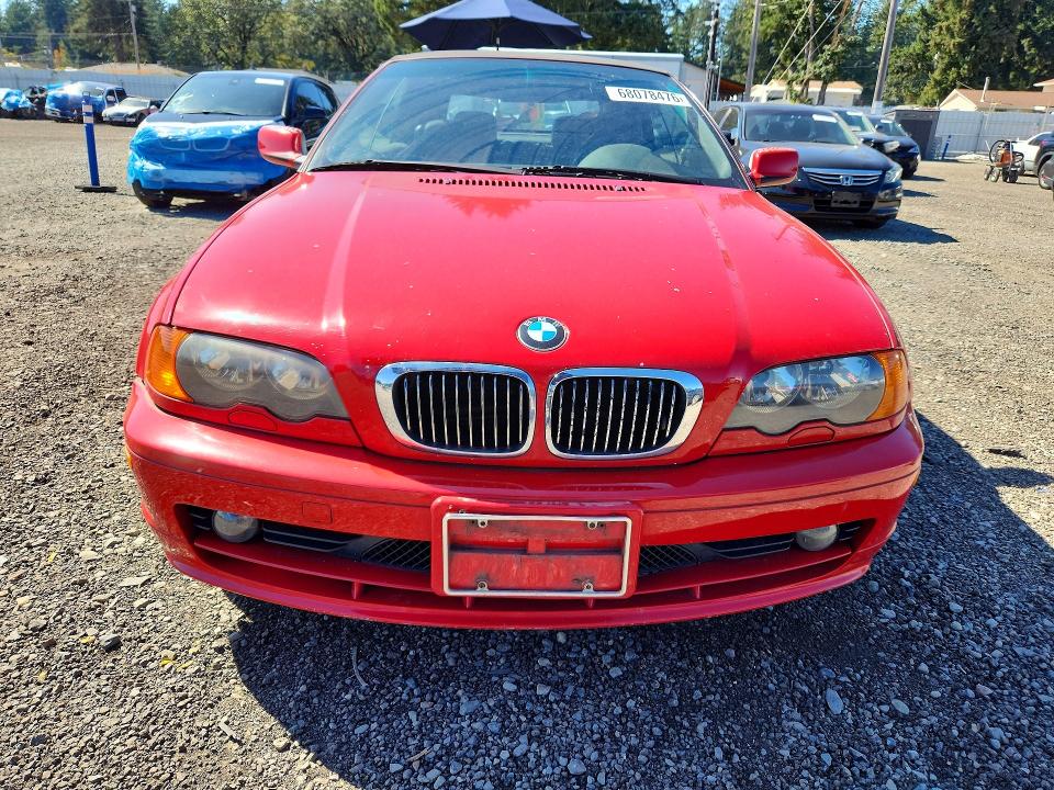 Photo 5 from auction – 2002 BMW 325 with VIN WBABS33422JY42738