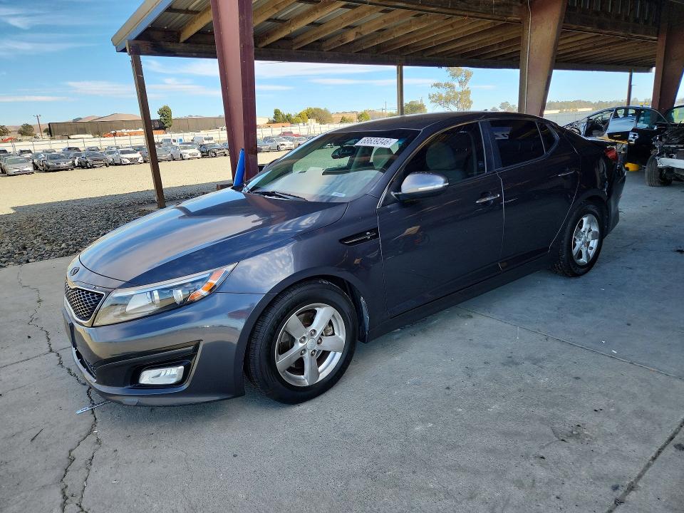 KIA OPTIMA 2015 with VIN KNAGM4A70F5645262 - Photo from auction