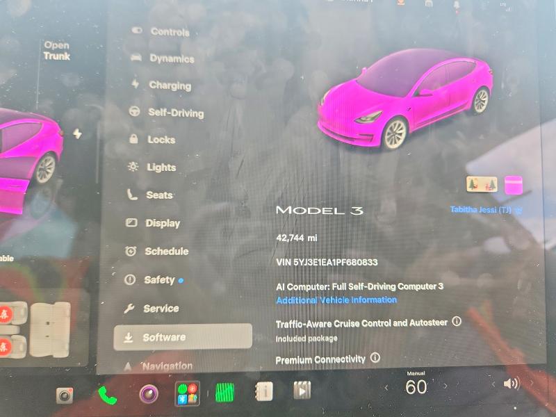 Photo 9 from auction – 2023 TESLA MODEL 3 with VIN 5YJ3E1EA1PF680833