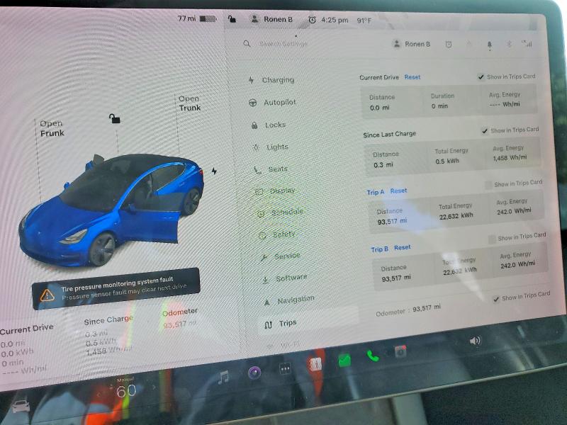 صورة رقم 9 من المزاد - 2021 TESLA MODEL 3 مع VIN 5YJ3E1EA6MF048129
