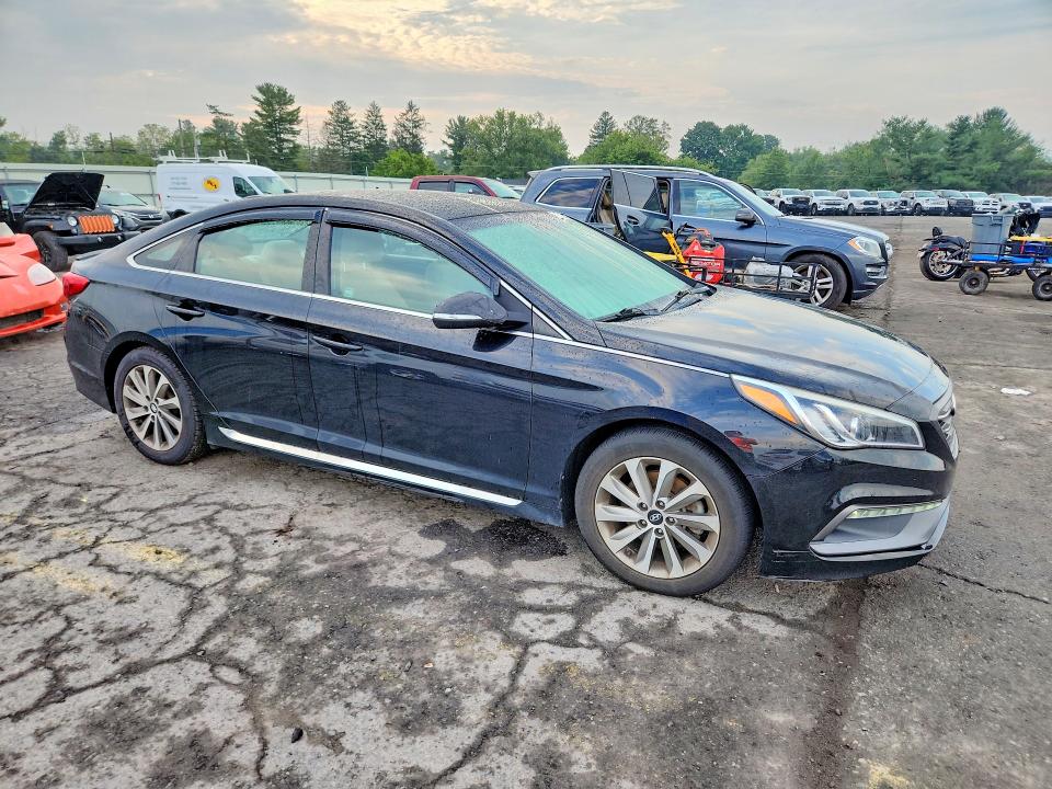 Photo 4 from auction – 2016 HYUNDAI SONATA with VIN 5NPE34AF4GH312634