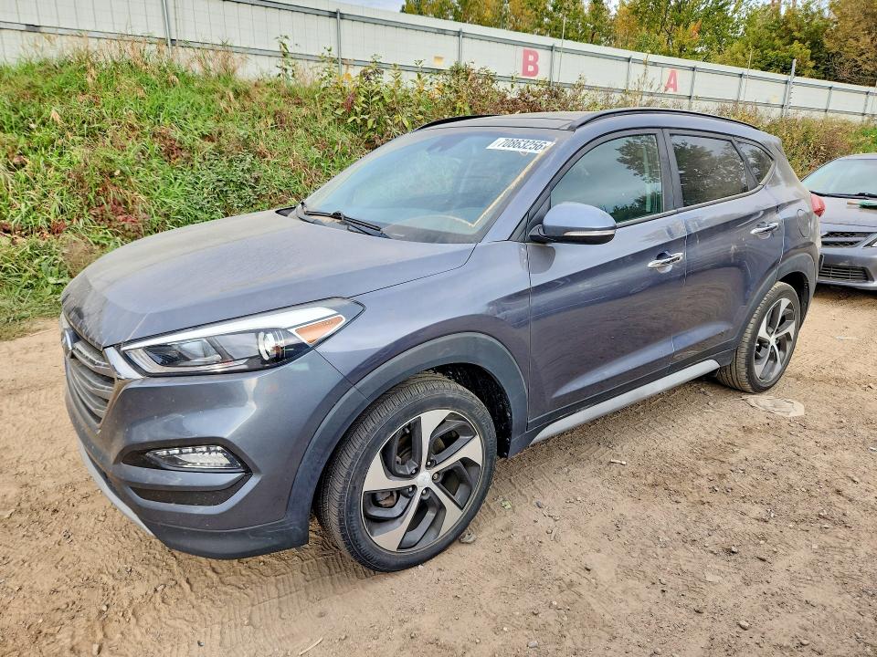 HYUNDAI TUCSON 2018 with VIN KM8J3CA29JU634894 - Photo from auction