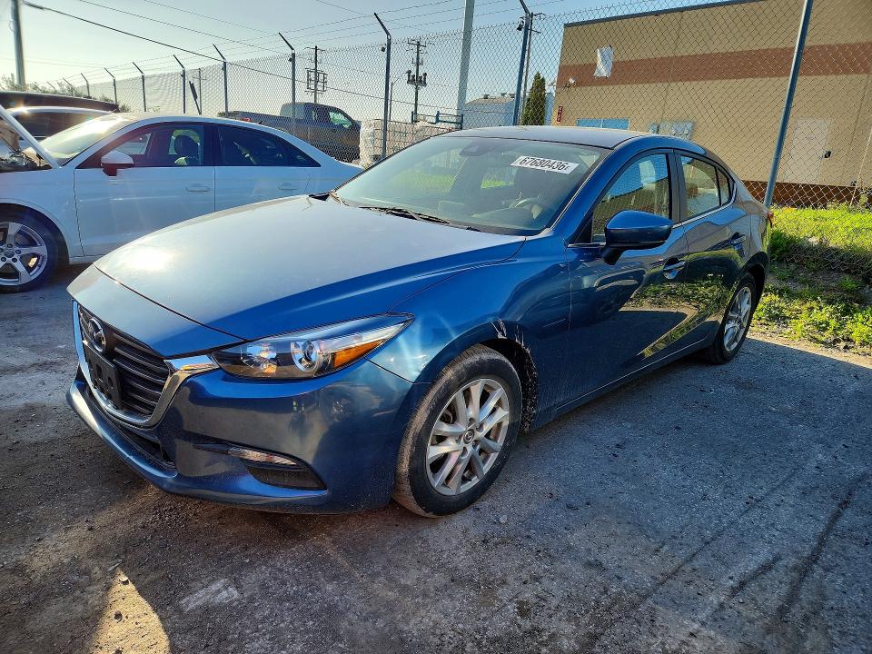 Снимка 1 от търг – 2018 MAZDA 3 с VIN JM1BN1V71J1171275