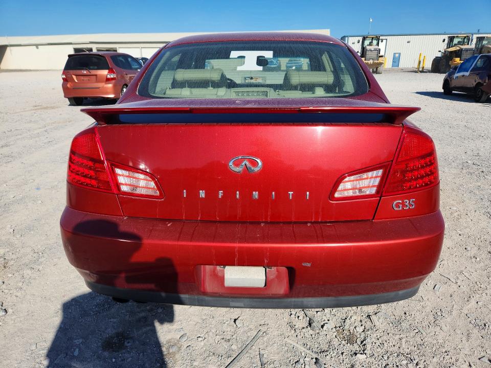 Photo 6 from auction – 2003 INFINITI G35 with VIN JNKCV51E03M304429