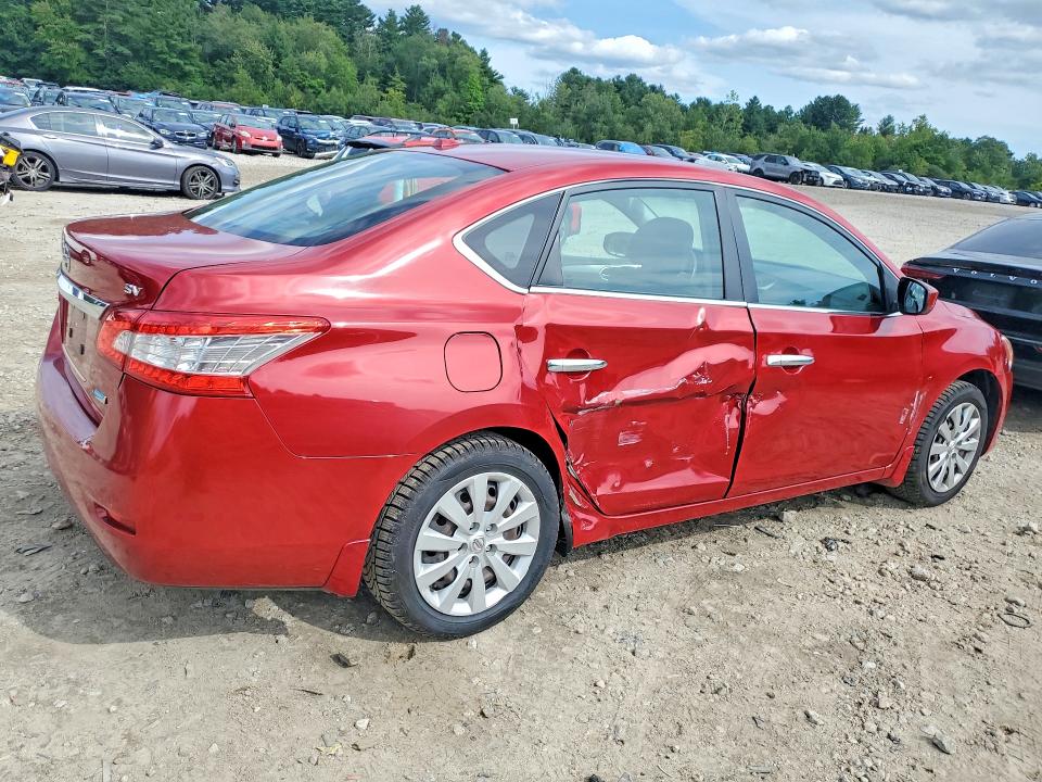 Photo 3 from auction – 2013 NISSAN SENTRA with VIN 3N1AB7AP2DL722777