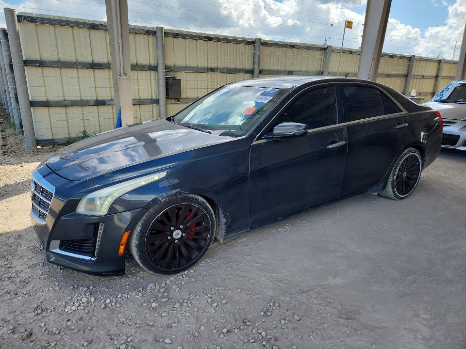 CADILLAC CTS 2014 with VIN 1G6AR5SX5E0155249 - Photo from auction
