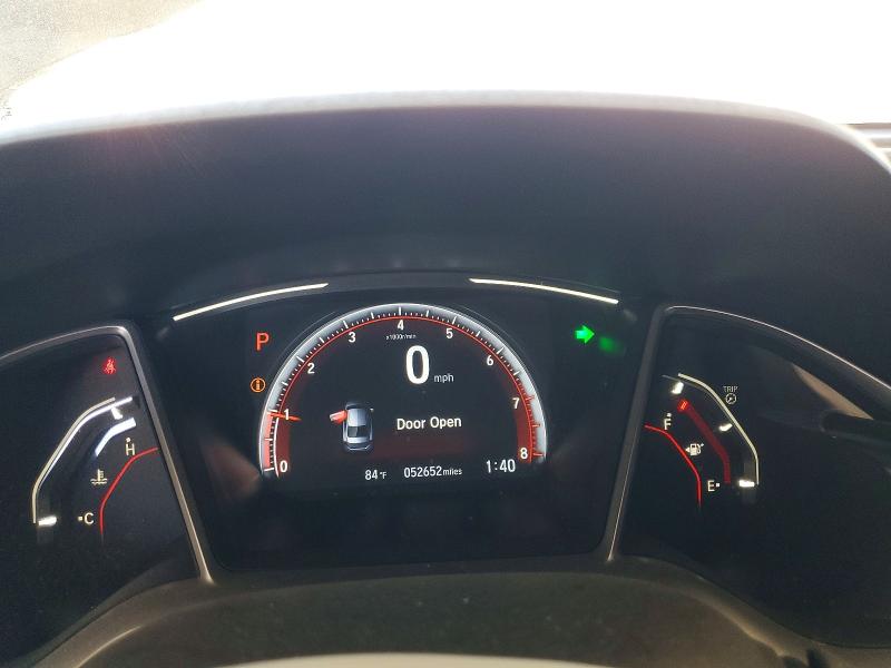 Photo 9 from auction – 2020 HONDA CIVIC with VIN 19XFC2F89LE202731