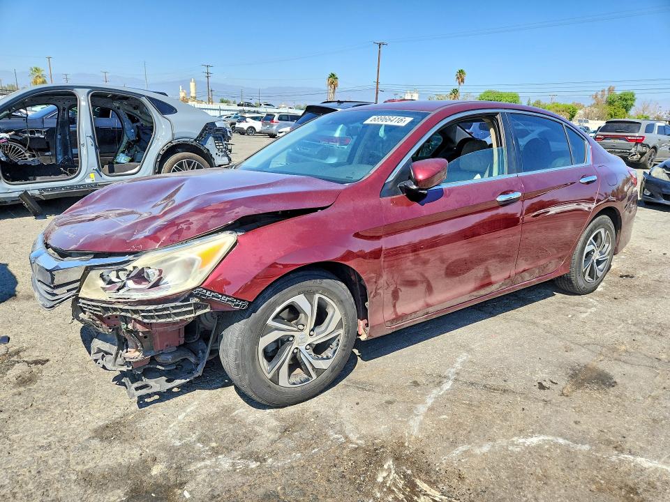 HONDA ACCORD 2016 with VIN 1HGCR2F45GA174189 - Photo from auction