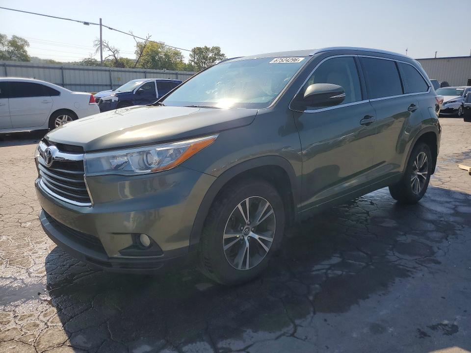 صورة رقم 1 من المزاد - 2016 TOYOTA HIGHLANDER مع VIN 5TDJKRFH9GS300451