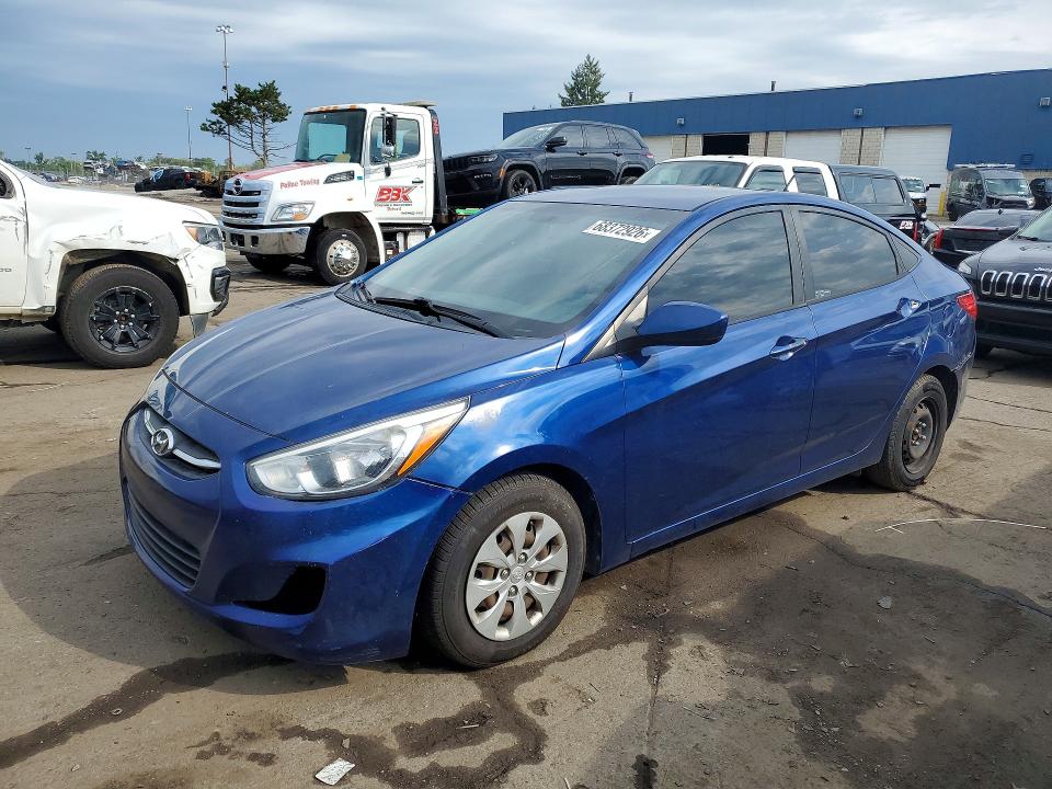 HYUNDAI ACCENT 2015 with VIN KMHCT4AE2FU908856 - Photo from auction