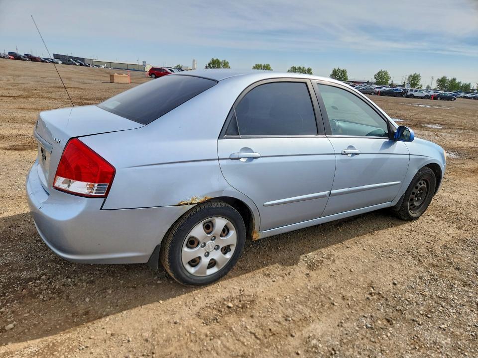 Photo 3 from auction – 2007 KIA SPECTRA with VIN KNAFE121875409610