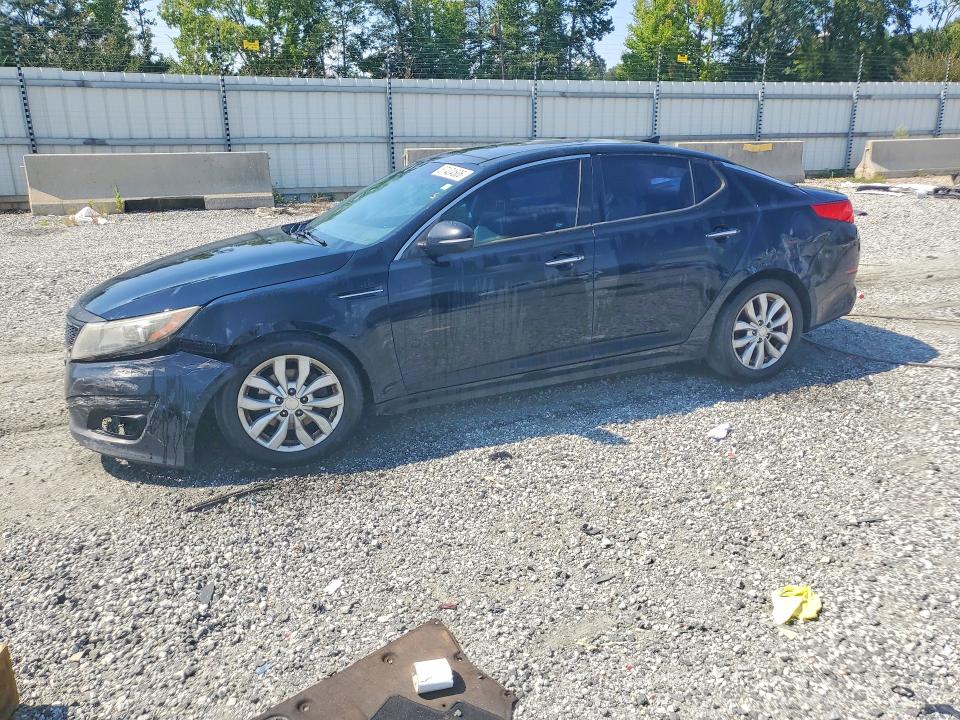 KIA OPTIMA 2014 with VIN 5XXGN4A75EG342391 - Photo from auction