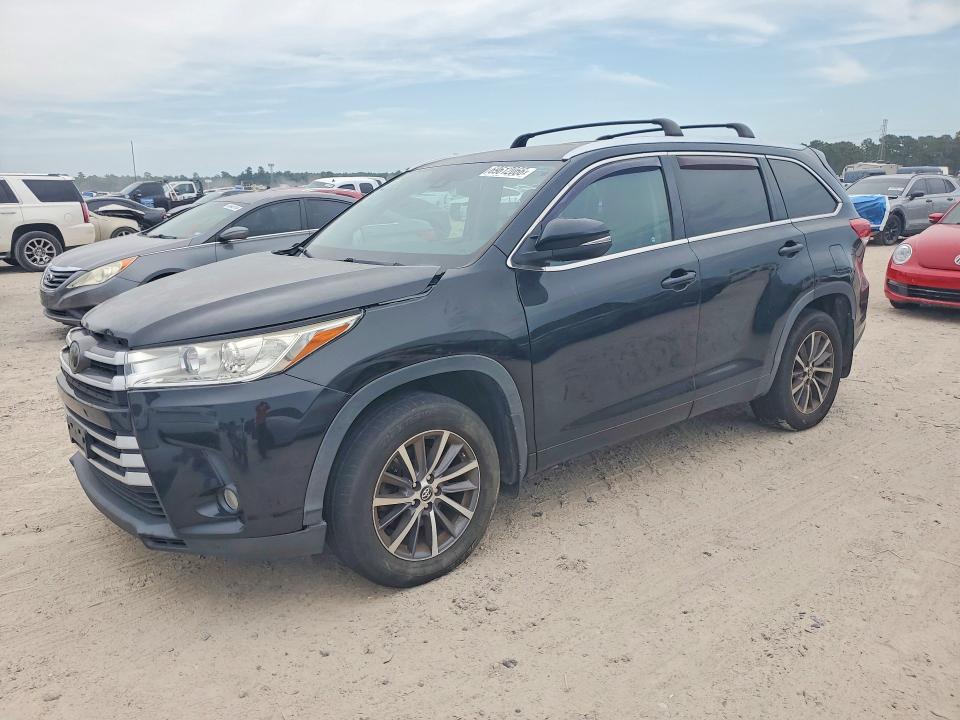 TOYOTA HIGHLANDER 2018 with VIN 5TDJZRFH3JS555325 - Photo from auction