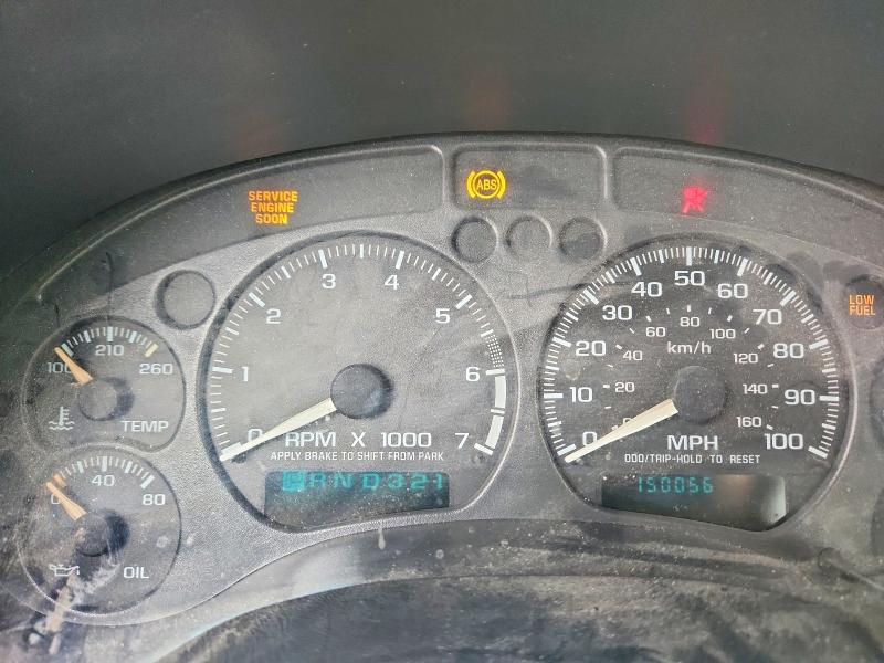 Photo 9 from auction – 2000 GMC SONOMA with VIN 1GTCS195XY8291566