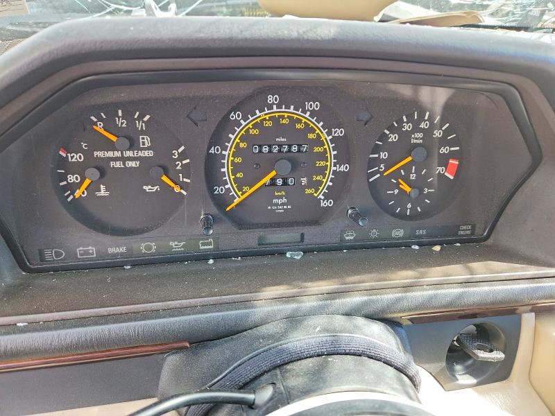 Photo 9 from auction – 1995 MERCEDES-BENZ E with VIN WDBEA66E9SC252189