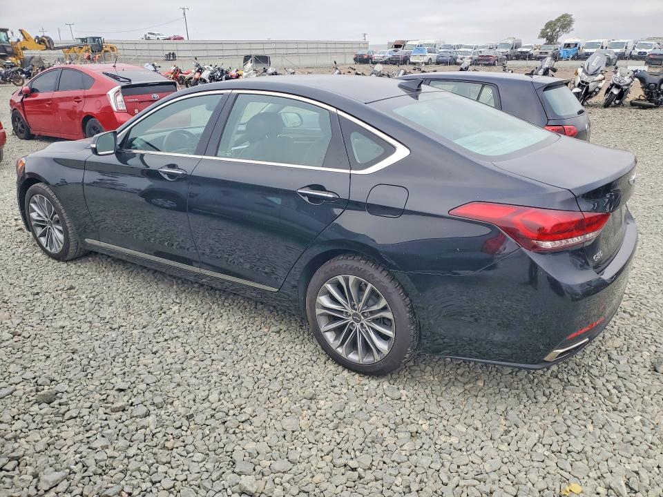 Photo 2 from auction – 2017 GENESIS G80 with VIN KMHGN4JE8HU177686
