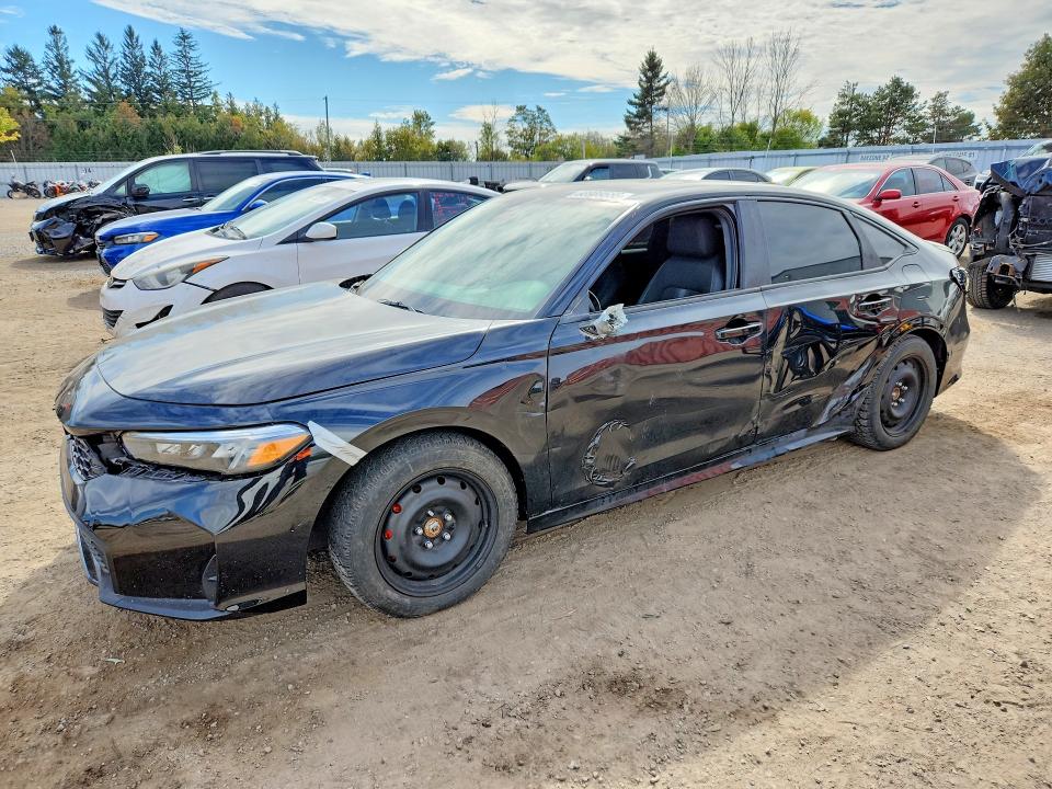 Photo 1 from auction – 2025 HONDA CIVIC with VIN 2HGFE2F55SH107474