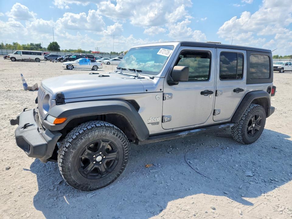 JEEP WRANGLER UNLIMITED 2020 с VIN 1C4HJXDN2LW348267 - Снимка от търг