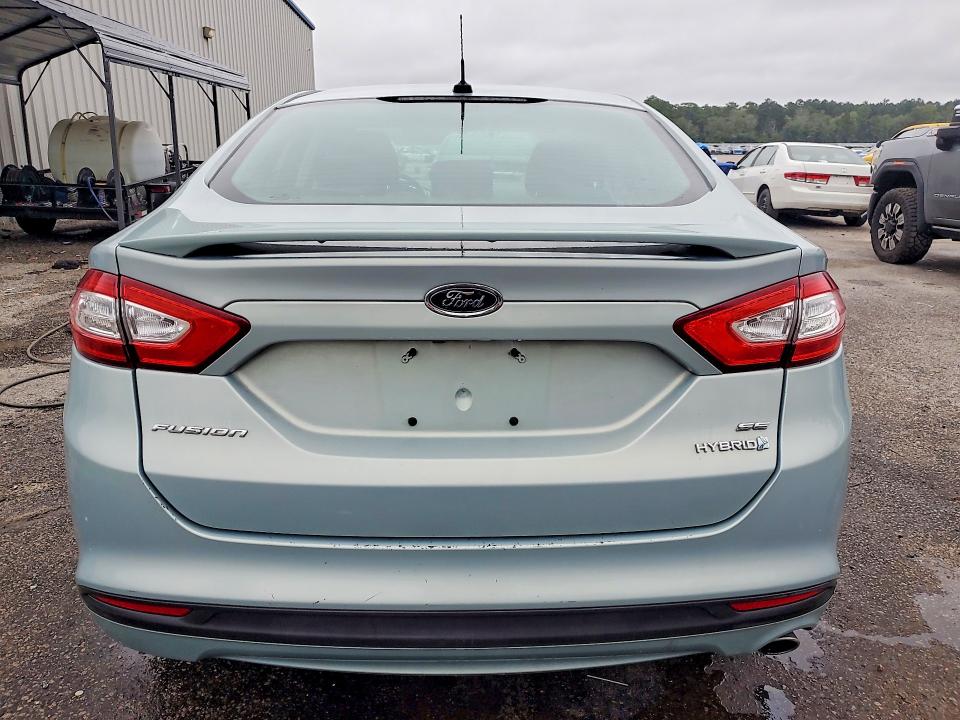 Photo 6 from auction – 2013 FORD FUSION with VIN 3FA6P0LUXDR321107