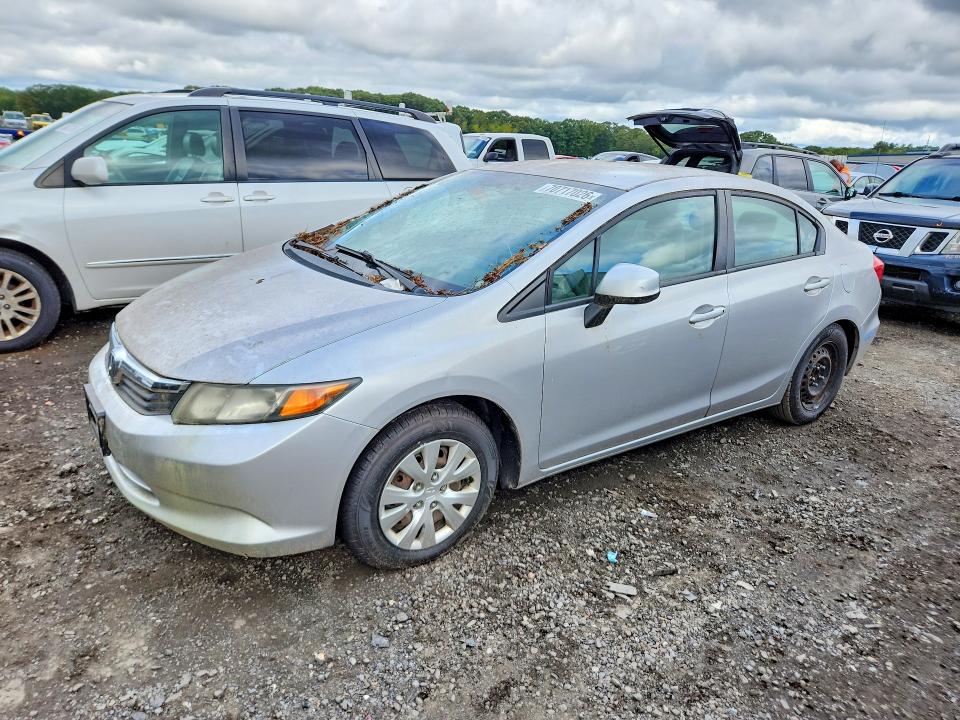 HONDA CIVIC 2012 с VIN 2HGFB2F59CH306621 - Снимка от търг