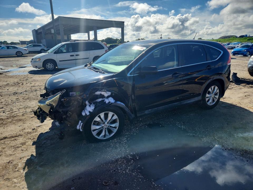 HONDA CR-V 2013 with VIN 2HKRM4H5XDH602643 - Photo from auction