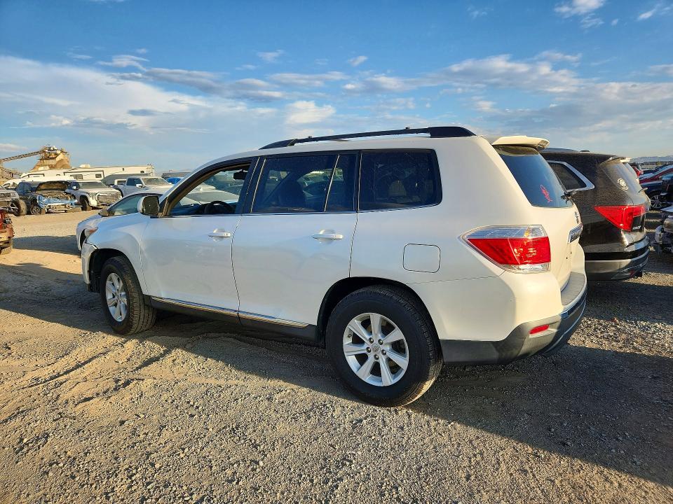 Photo 2 from auction – 2012 TOYOTA HIGHLANDER with VIN 5TDZK3EH7CS066502