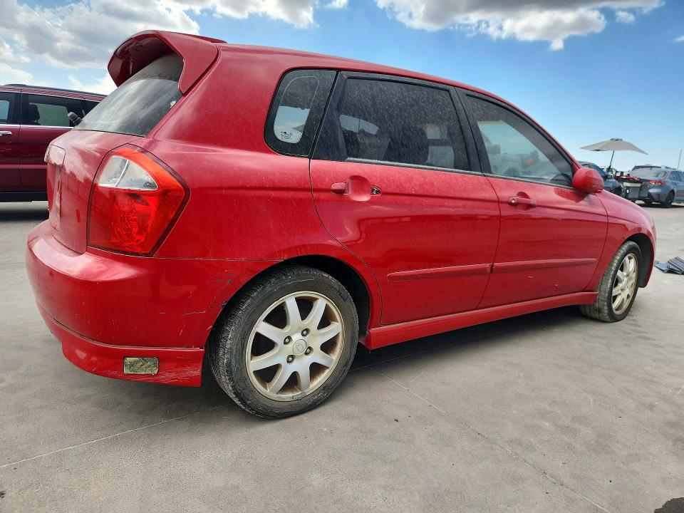Photo 3 from auction – 2006 KIA SPECTRA with VIN KNAFE161765322693