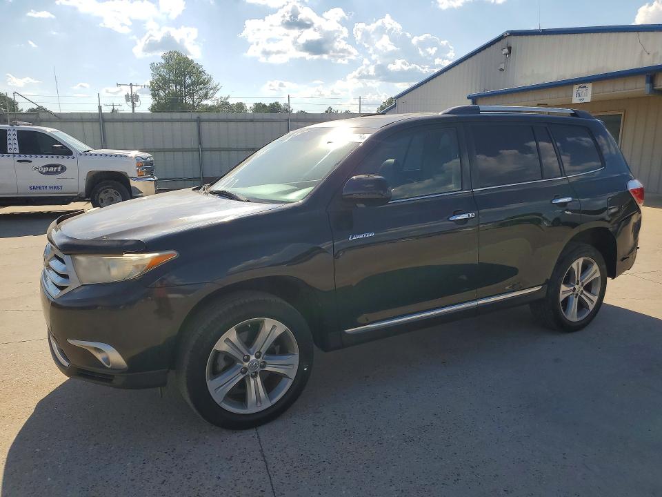 TOYOTA HIGHLANDER 2012 with VIN 5TDYK3EH0CS052257 - Photo from auction