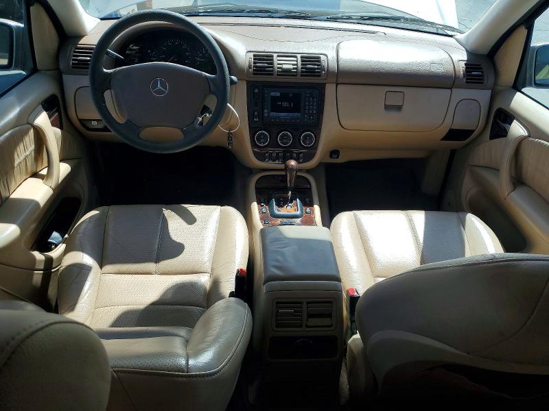 Photo 8 from auction – 2005 MERCEDES-BENZ ML with VIN 4JGAB75E95A530699