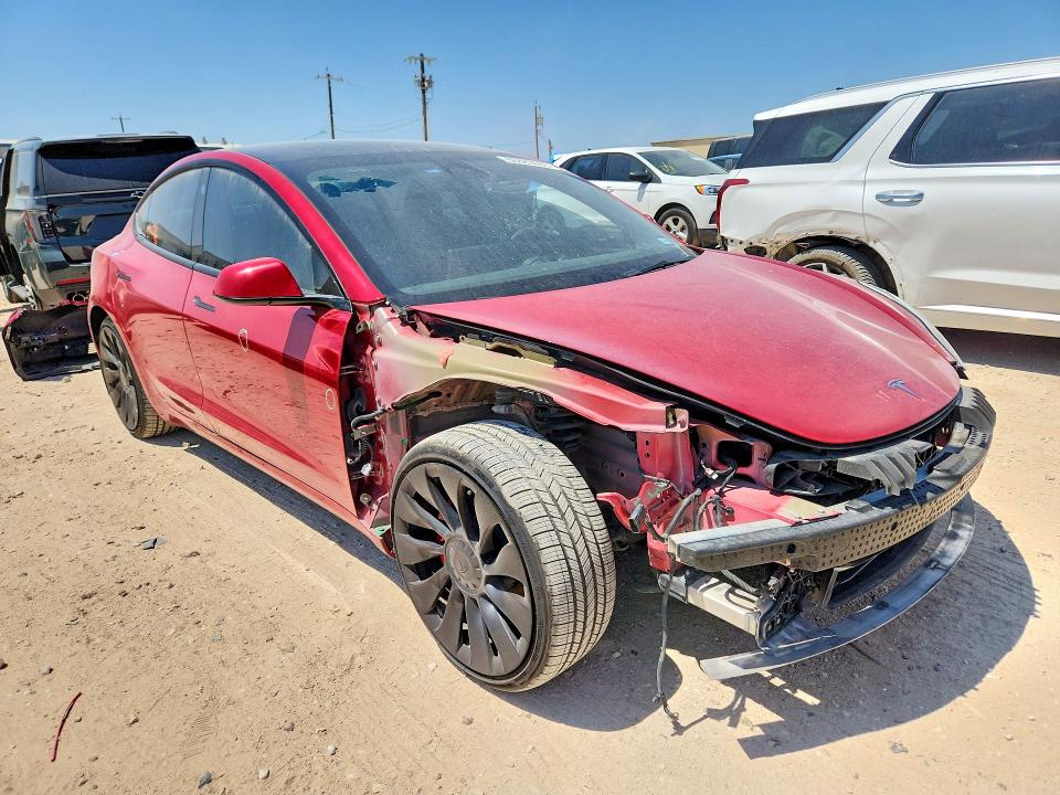 Photo 4 from auction – 2023 TESLA MODEL 3 with VIN 5YJ3E1EC6PF497137