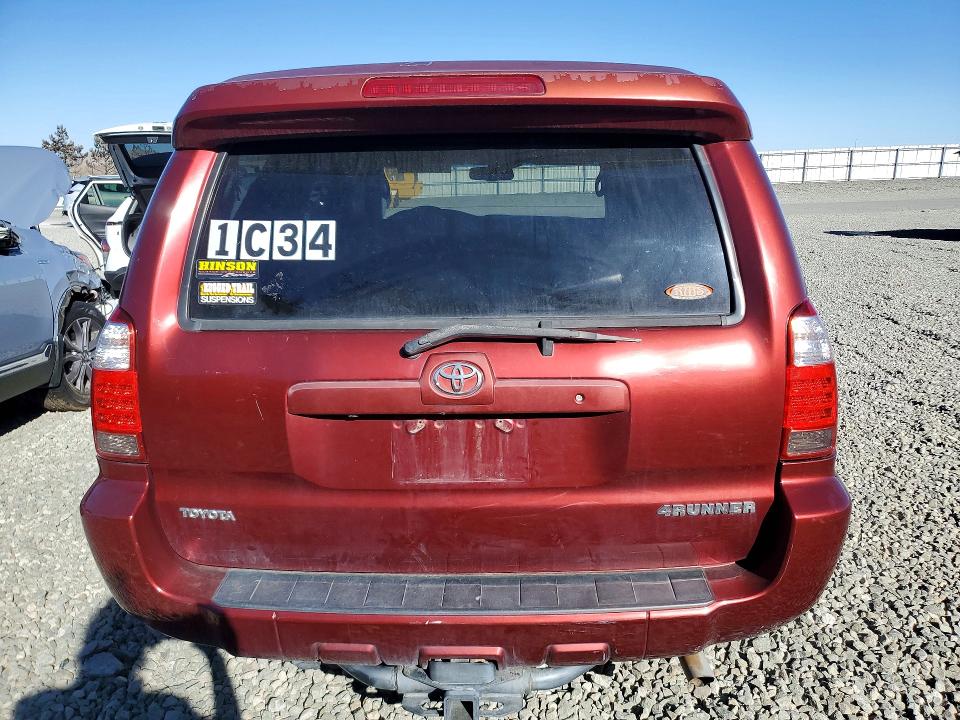 Photo 6 from auction – 2007 TOYOTA 4RUNNER with VIN JTEBT17R678039306