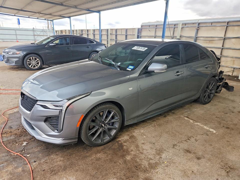 CADILLAC CT4 2020 with VIN 1G6DC5RK4L0154678 - Photo from auction