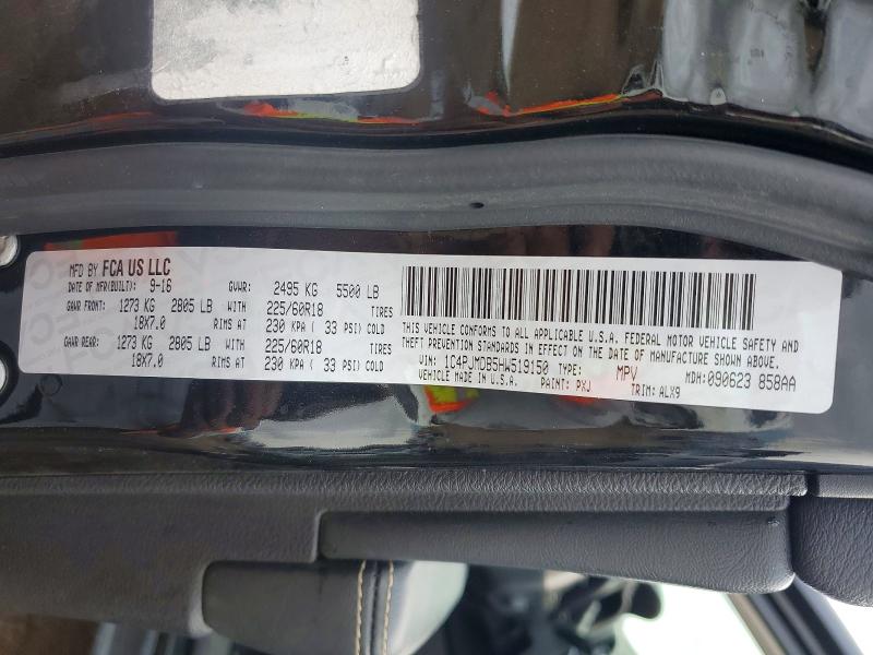 Photo 14 from auction – 2017 JEEP CHEROKEE with VIN 1C4PJMDB5HW519150