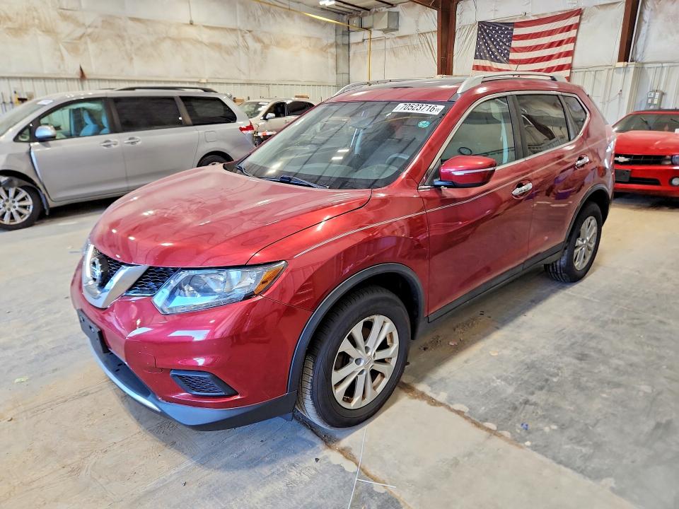 NISSAN ROGUE 2015 with VIN 5N1AT2MV3FC907891 - Photo from auction