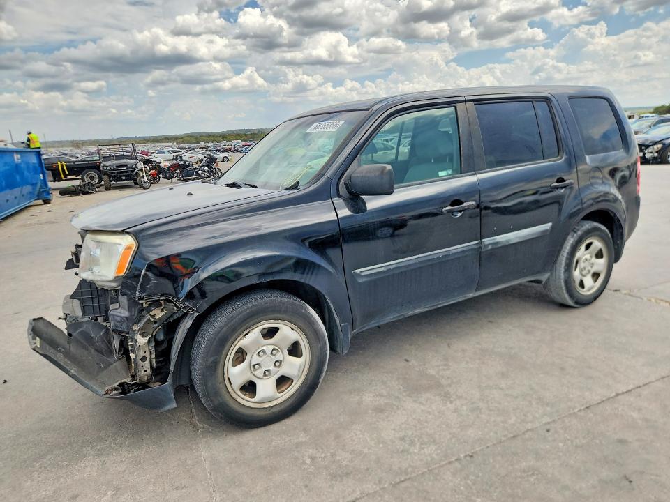 HONDA PILOT 2012 with VIN 5FNYF3H25CB032568 - Photo from auction