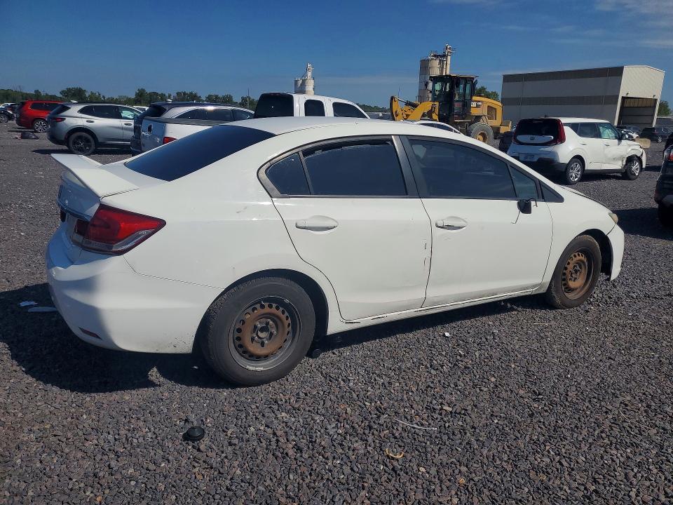 Photo 3 from auction – 2014 HONDA CIVIC with VIN 2HGFB2F51EH510266
