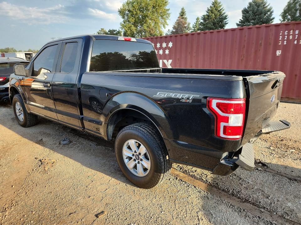 Photo 2 from auction – 2018 FORD F150 with VIN 1FTEX1EB6JFC52772