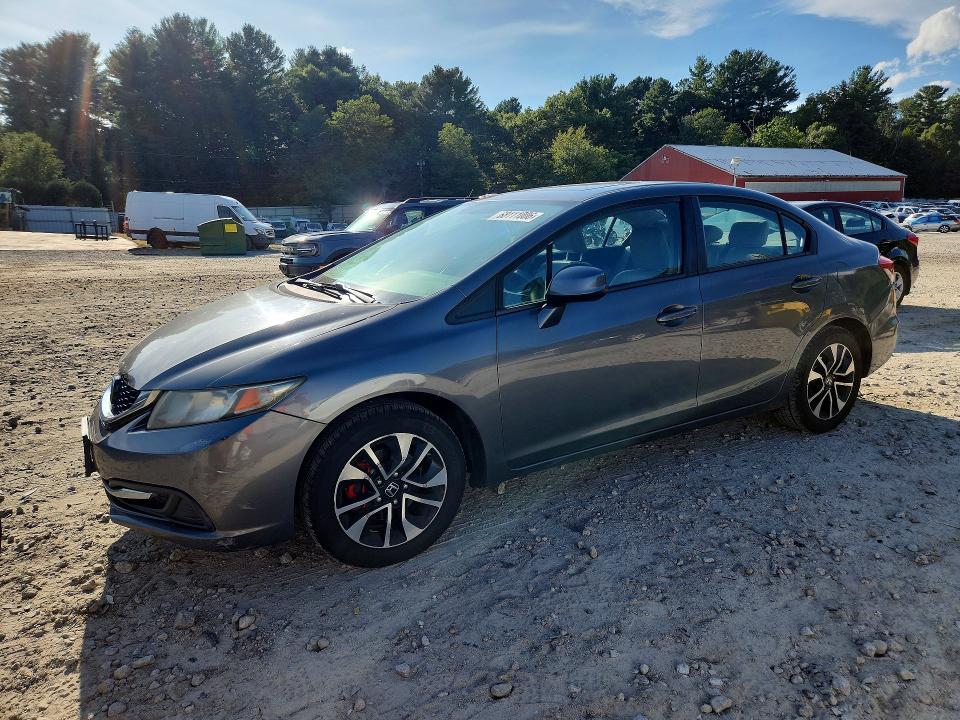 HONDA CIVIC 2013 مع رقم تعريف المركبة 19XFB2F8XDE253238 - صورة من المزاد