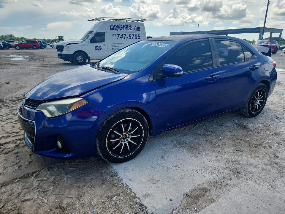 TOYOTA COROLLA 2015 с VIN 2T1BURHE5FC432230 - Снимка от търг
