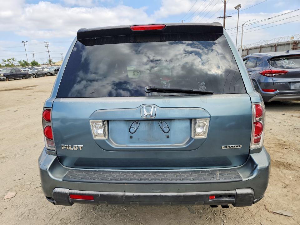 Photo 6 from auction – 2007 HONDA PILOT with VIN 2HKYF18187H533618