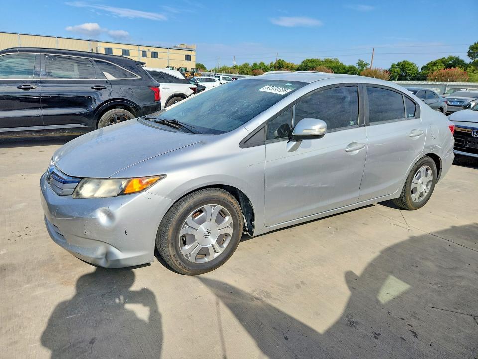 HONDA CIVIC 2012 with VIN JHMFB4F22CS003459 - Photo from auction