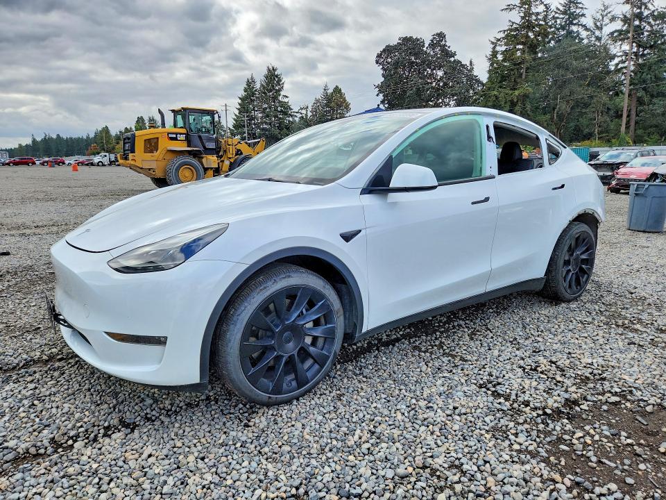 TESLA MODEL Y 2023 с VIN 7SAYGAEE0PF622153 - Снимка от търг