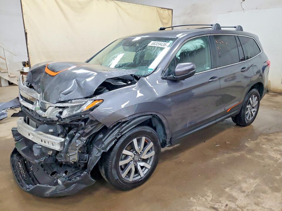 Photo 1 from auction – 2020 HONDA PILOT with VIN 5FNYF6H32LB034191