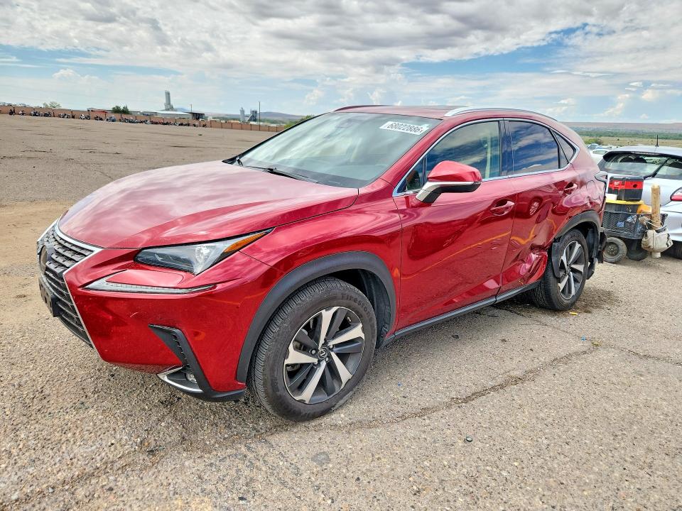 Photo 1 from auction – 2020 LEXUS NX with VIN JTJGARBZ4L5007243