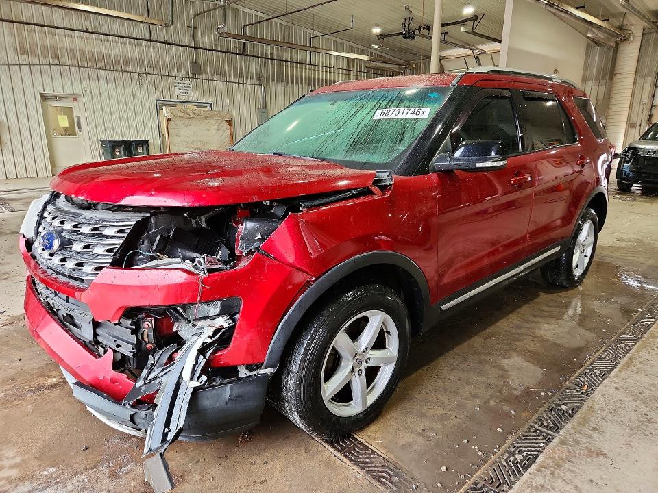 FORD EXPLORER 2017 с VIN 1FM5K8D8XHGA19703 - Снимка от търг