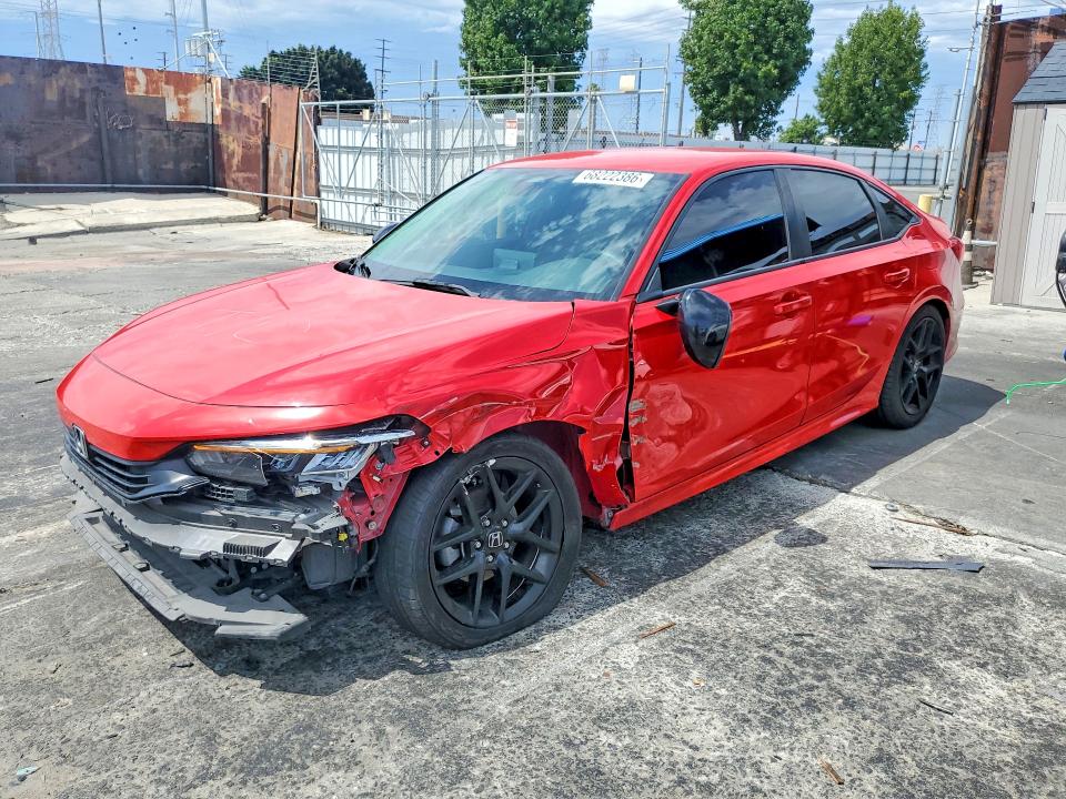 Photo 1 from auction – 2022 HONDA CIVIC with VIN 2HGFE2F56NH509590