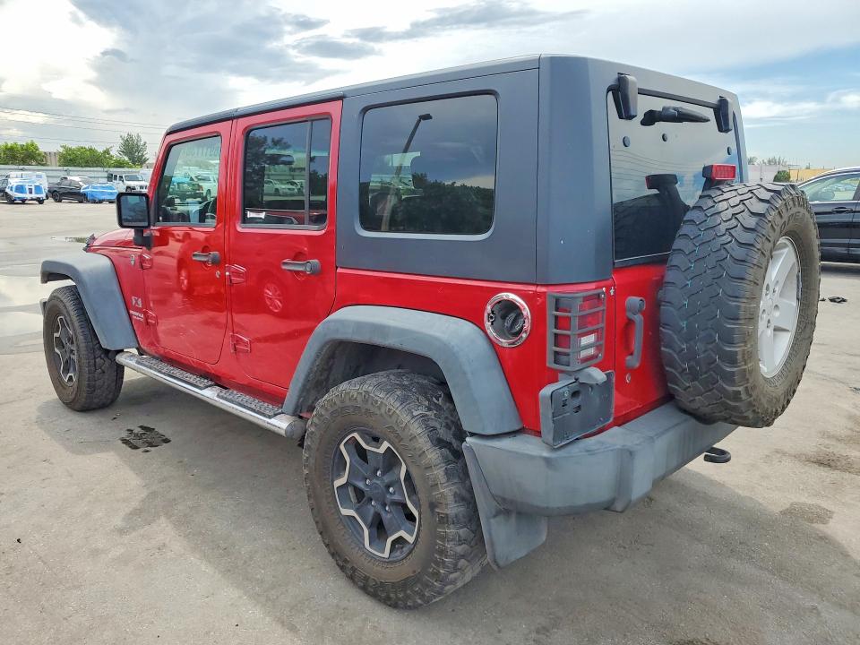 Photo 2 from auction – 2008 JEEP WRANGLER UNLIMITED with VIN 1J4GA39158L636278