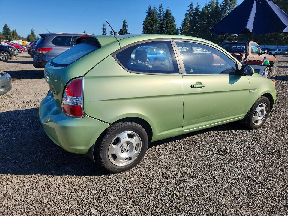 Photo 3 from auction – 2007 HYUNDAI ACCENT with VIN KMHCM36C67U038366