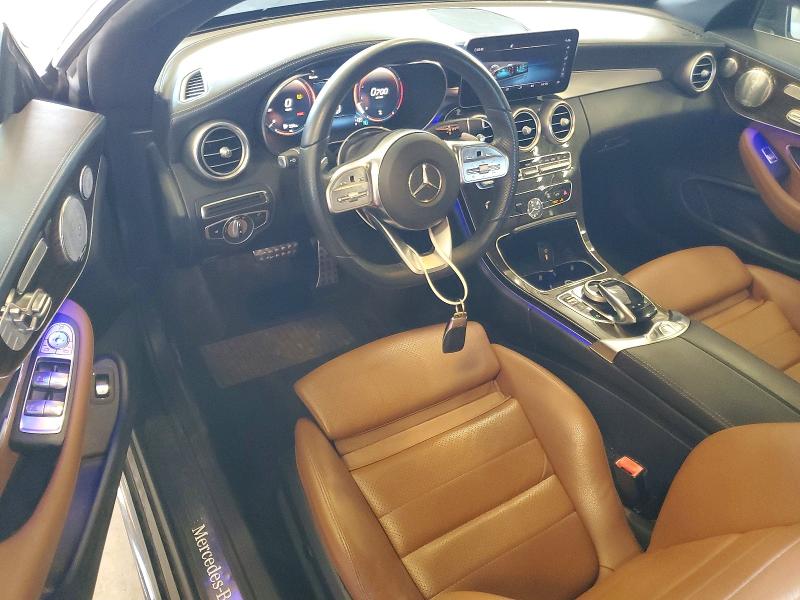 Photo 8 from auction – 2020 MERCEDES-BENZ C with VIN WDDWK8DB4LF973856